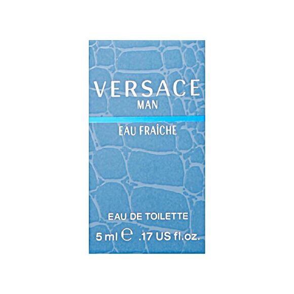 Versace Eau Fraiche Eau de Toilette EDT Splash for Men 0.17 oz / 5.0 ml New - Picture 2 of 2